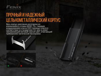 Фото Кріплення на зброю для виносної кнопки Fenix ALG-05
