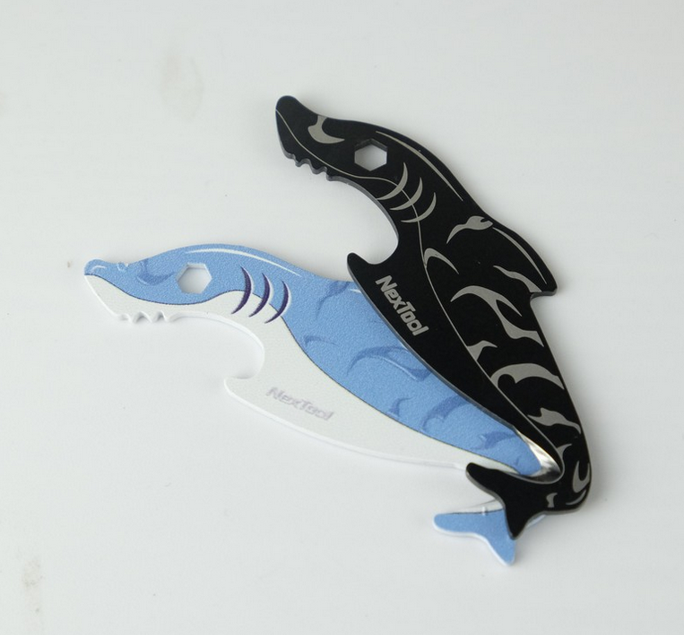 Міні-Мультитул NexTool EDC box cutter Shark KT5521Blue - фото 12