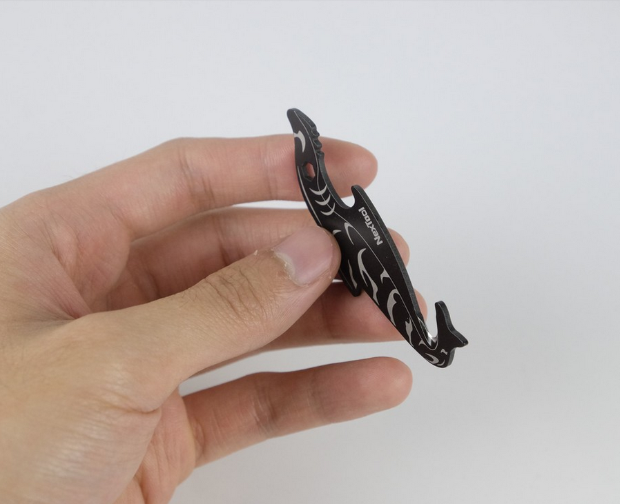 Міні-Мультитул NexTool EDC box cutter Shark KT5521Black - фото 9