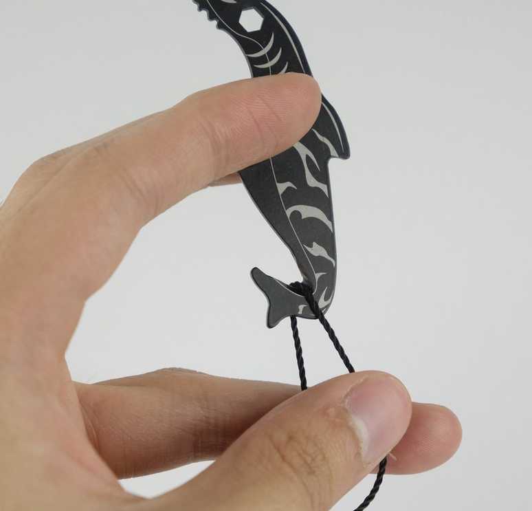 Міні-Мультитул NexTool EDC box cutter Shark KT5521Black - фото 7