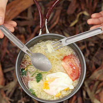 Фото Столовий прилад NexTool Outdoor Spoon Fork KT5525