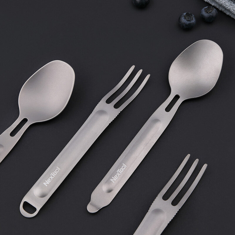 Столовий прилад NexTool Outdoor Spoon Fork KT5525 - фото 7