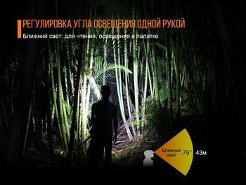 Фото Ліхтар налобний Fenix HL40R Cree XP-LHIV2 LED синій HL40RBL