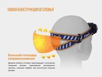 Ліхтар налобний Fenix HL40R Cree XP-LHIV2 LED синій HL40RBL - фото 8
