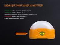 Ліхтар кемпінговий Fenix CL20Ror помаранчевий - фото 17