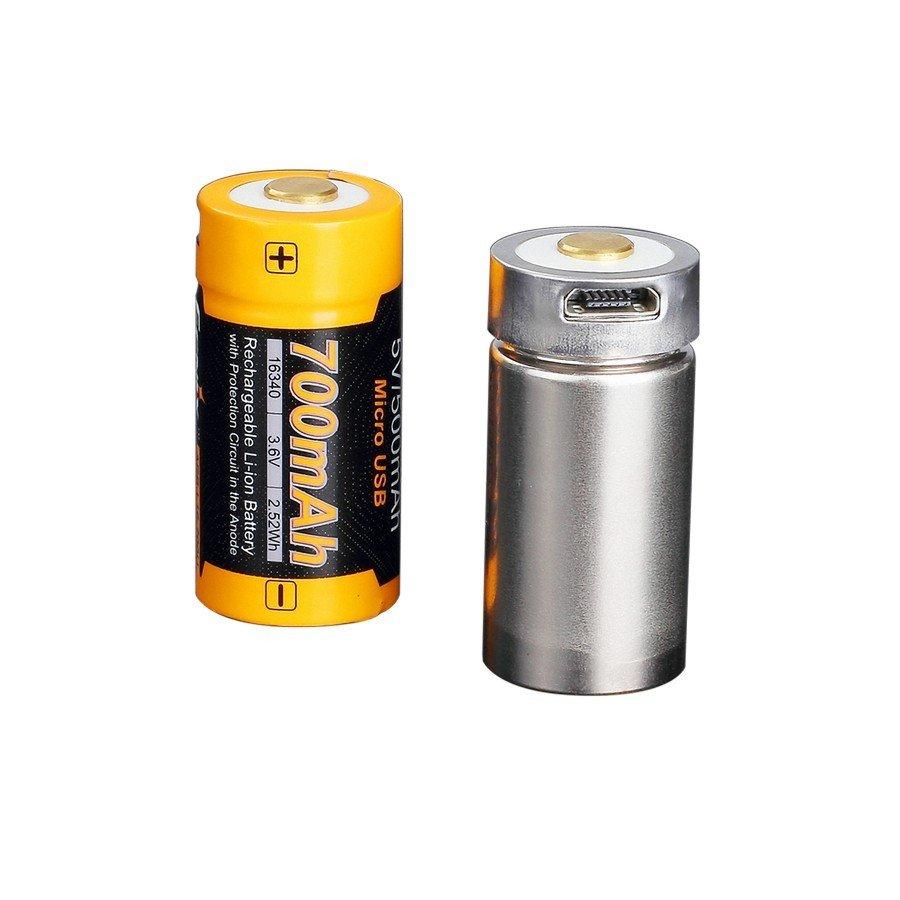 Ліхтар ручний Fenix PD25+16340 USB - фото 13