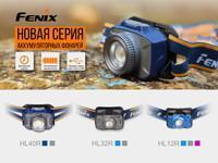 Ліхтар налобний Fenix HL32R блакитний - фото 15