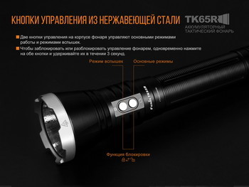 Фото Ліхтар ручний Fenix TK65R