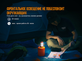 Фото Ліхтар кемпінговий Fenix CL26R зелений