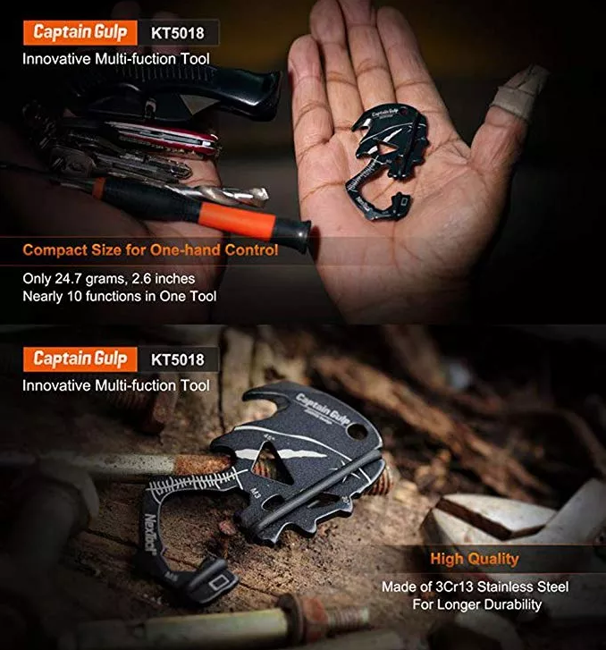 Міні-Мультитул NexTool Captain Gulp KT5018 - фото 4