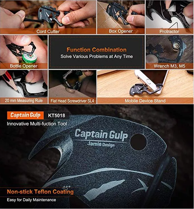 Міні-Мультитул NexTool Captain Gulp KT5018 - фото 2