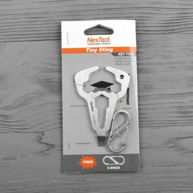 Міні-Мультитул NexTool BOTTLE OPENER Tiny Sting KT5008B - фото 8