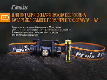 Фото Ліхтар налобний Fenix HM23
