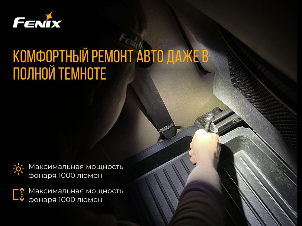 Ліхтар налобний Fenix HM65R - фото 13