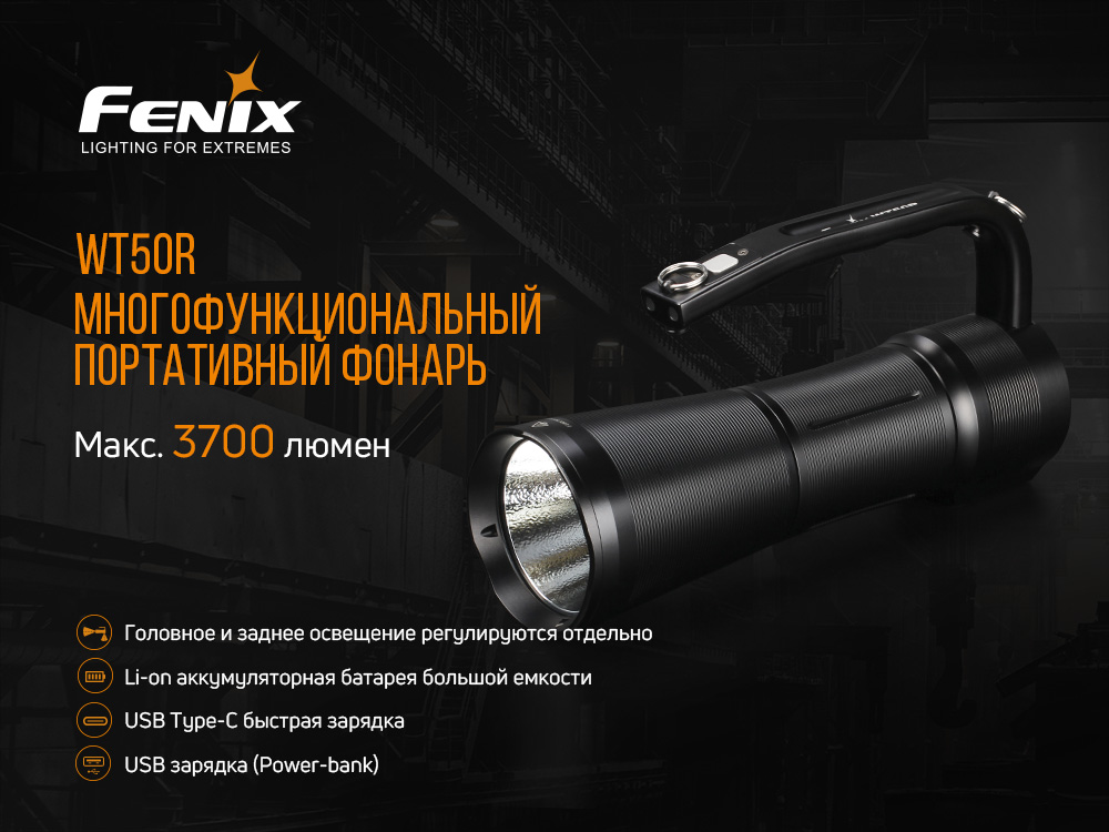 Ліхтар ручний Fenix WT50R - фото 12
