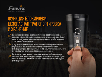 Фото Ліхтар ручний Fenix WT50R
