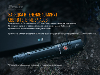 Фото Ліхтар ручний Fenix PD36R