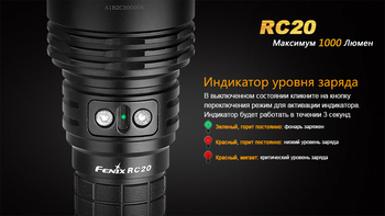 Фото Ліхтар ручний Fenix RC20 XM-L2 U2