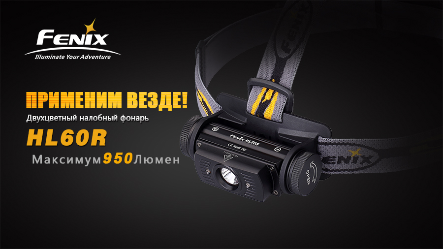 Ліхтар налобний Fenix HL60R Cree XM-L2 U2 Neutral White LED - фото 21
