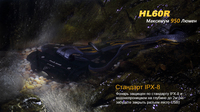 Ліхтар налобний Fenix HL60R Cree XM-L2 U2 Neutral White LED - фото 7
