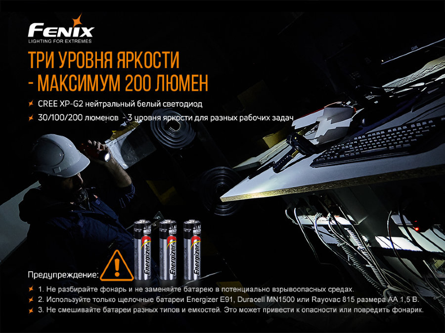 Ліхтар ручний Fenix WF11E - фото 10