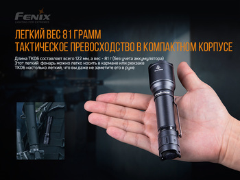 Фото Ліхтар ручний Fenix TK06