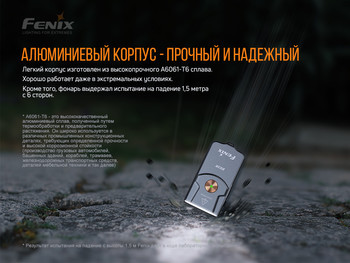 Фото Ліхтар наключний Fenix E03R
