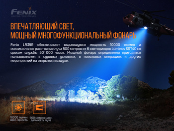 Фото Ліхтар ручний Fenix LR35R
