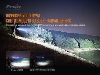 Фото Ліхтар ручний Fenix LR35R