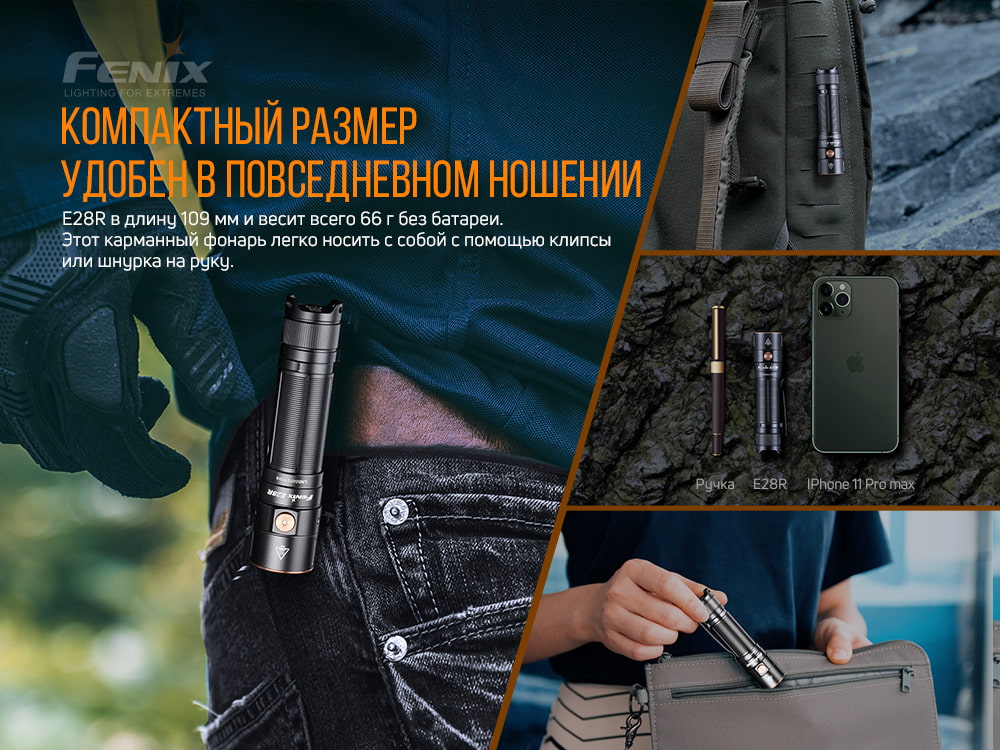 Ліхтар ручний Fenix E28R - фото 15