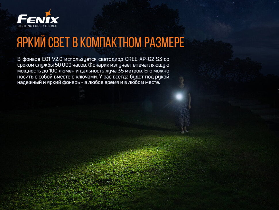Налобний ліхтар Fenix HM65R+ліхтар ручний Fenix E01 V2.0 у подарунок - фото 6
