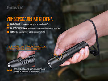 Фото Ліхтар ручний Fenix LD32 UVC