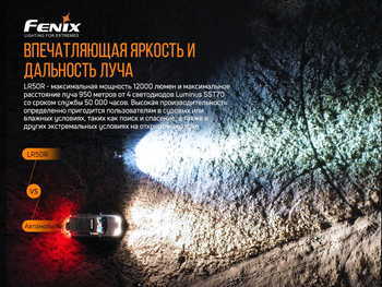 Фото Ліхтар ручний Fenix LR50R