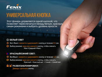 Фото Ліхтар ручний Fenix E-LITE