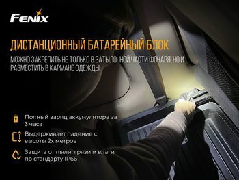 Фото Ліхтар налобний Fenix HP16R