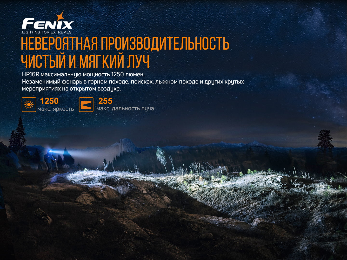 Ліхтар налобний Fenix HP16R - фото 19