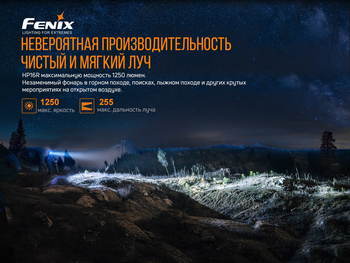 Фото Ліхтар налобний Fenix HP16R