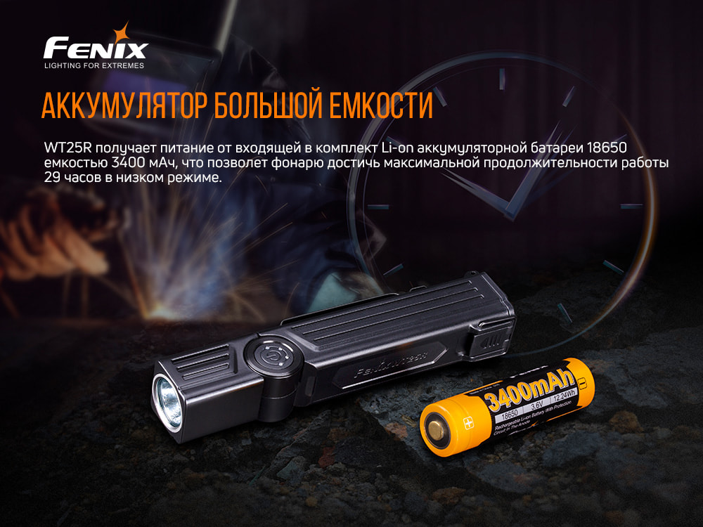 Ліхтар ручний Fenix WT25R - фото 15