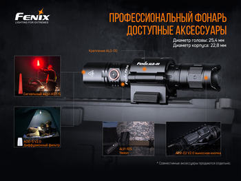 Фото Ліхтар ручний Fenix PD35 V3.0 PD35V30