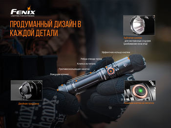 Фото Ліхтар ручний Fenix PD35 V3.0 PD35V30