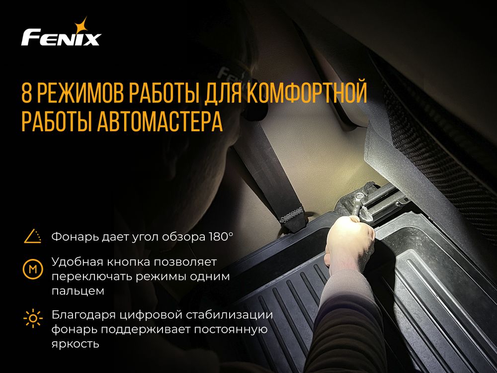 Ліхтар налобний Fenix HM70R - фото 19