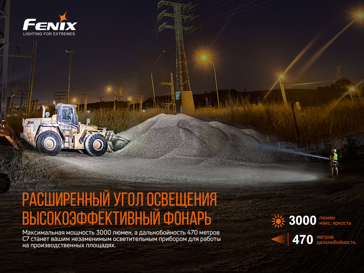 Ліхтар ручний Fenix C7 - фото 16
