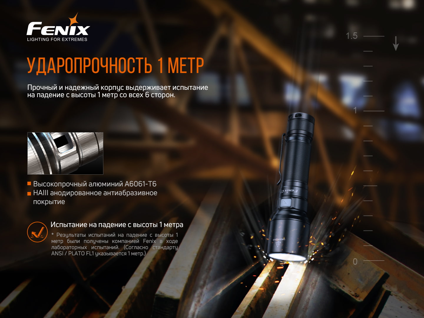 Ліхтар ручний Fenix C7 - фото 14