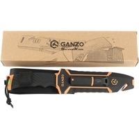 Ніж Ganzo G8012V2-OR помаранчевий (G8012V2-OR) з паракордом - фото 8