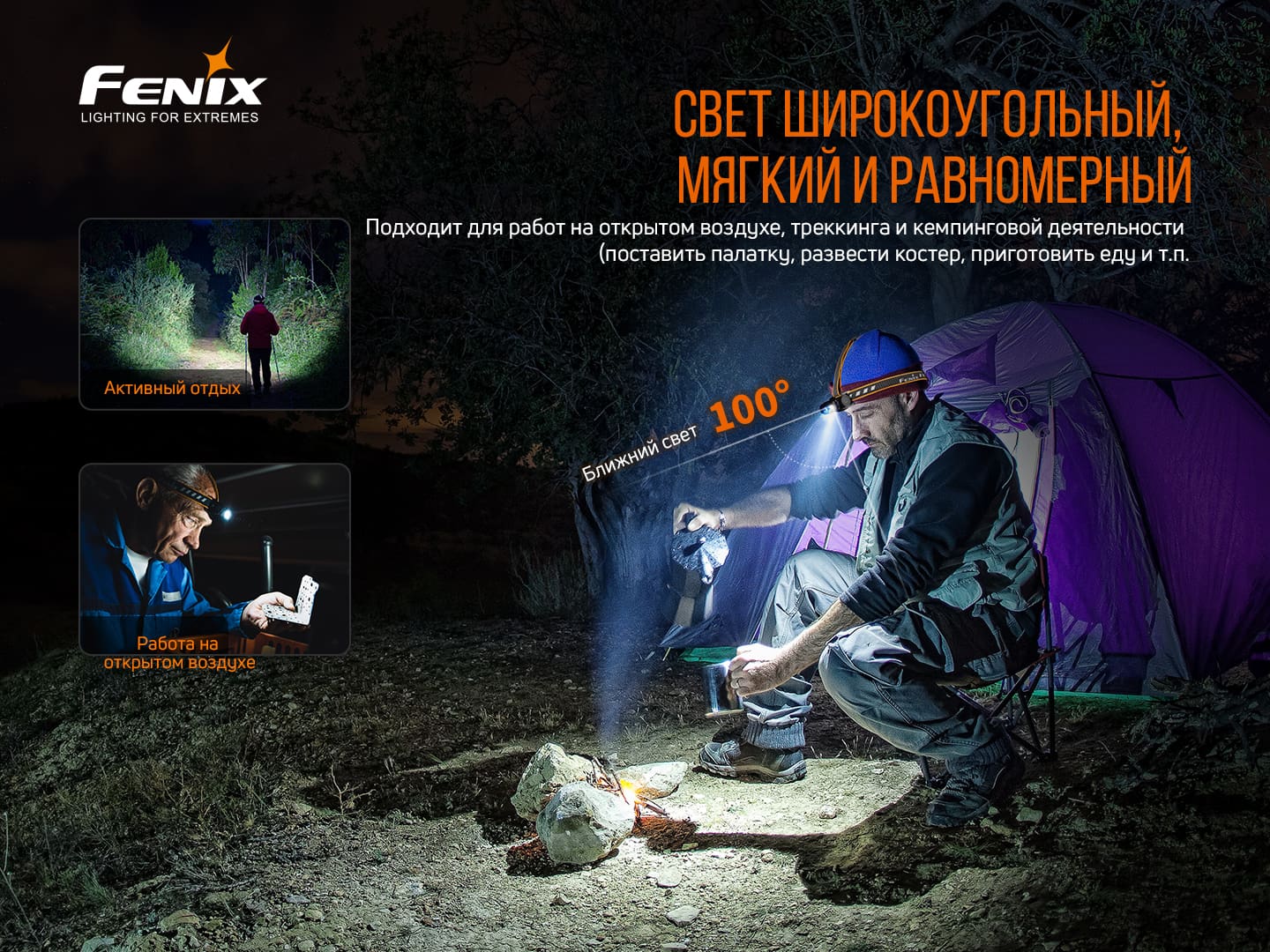 Ліхтар налобний Fenix HM60R - фото 17