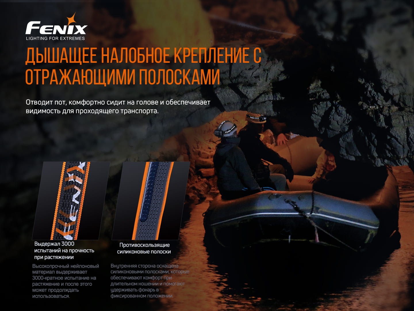 Ліхтар налобний Fenix HP30R V2.0 HP30RV20 - фото 22