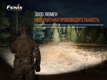 Фото Ліхтар ручний Fenix TK20R V2.0