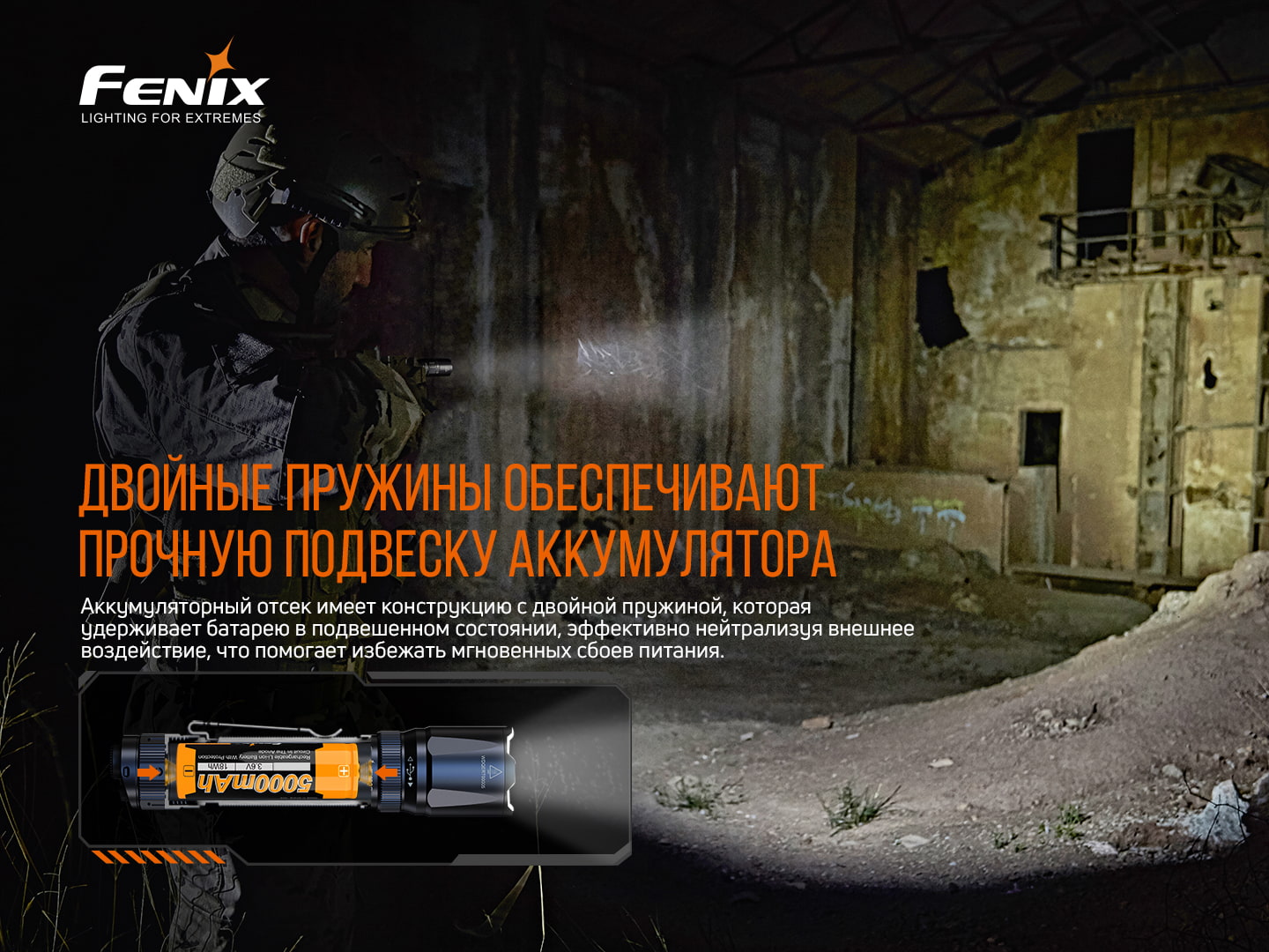 Ліхтар ручний Fenix TK20R V2.0 - фото 10