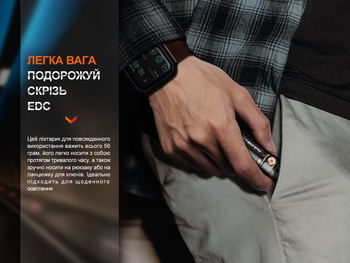 Фото Ліхтар ручний Fenix E18R V2.0 E18RV20