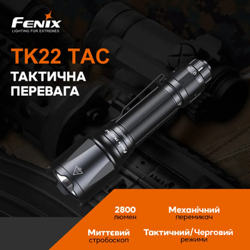 Фото Ліхтар ручний Fenix TK22TAC